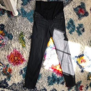 LIVERPOOL MATERNITY FADED BLACK SKINNY JEANS